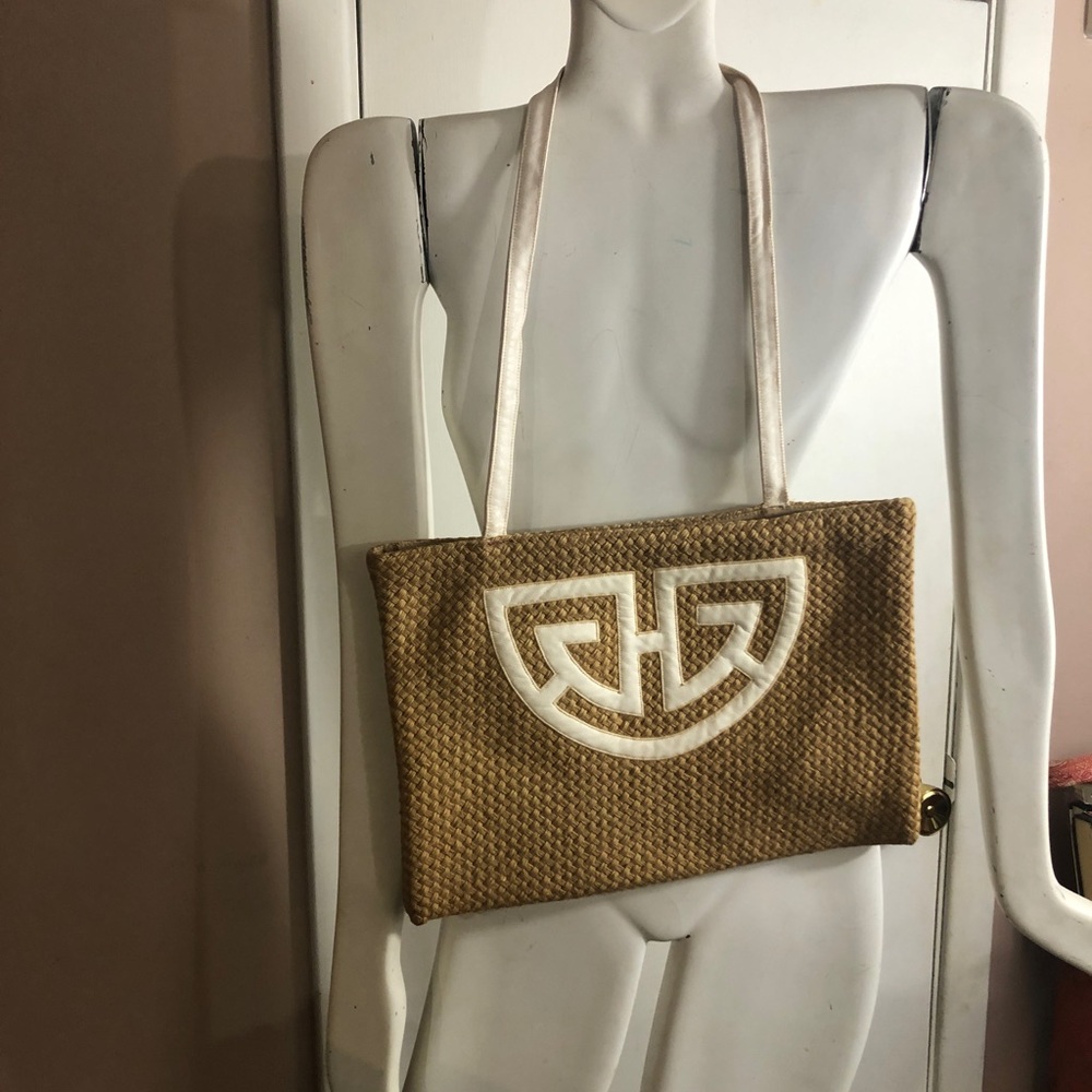 Classic REVA vintage 1970's-80's shoulder bag  Portfolio style distinctive look